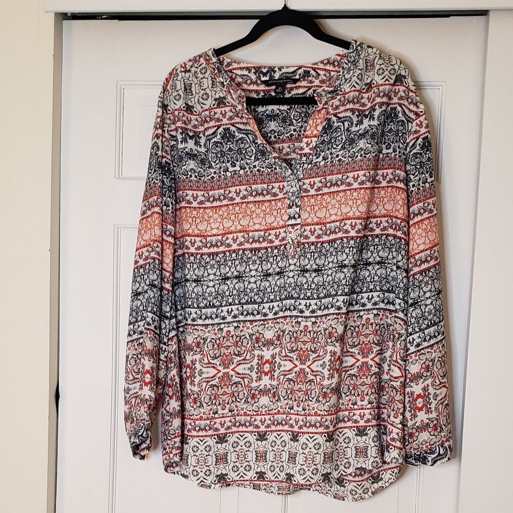 Women's Long Sleeve Sharagano 3x Blouse